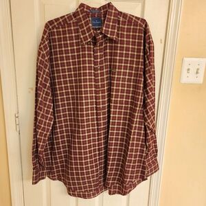 Faconnable Plaid Oxford size XXL